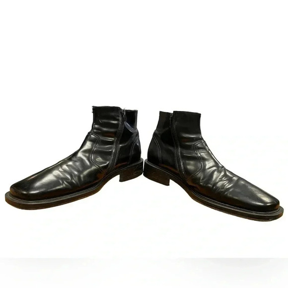 Vero Cuoio Black Leather Boots - Picture 5 of 11